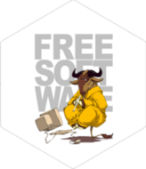 Free Software sticker (FW0650) Free Software sticker (FW0650)